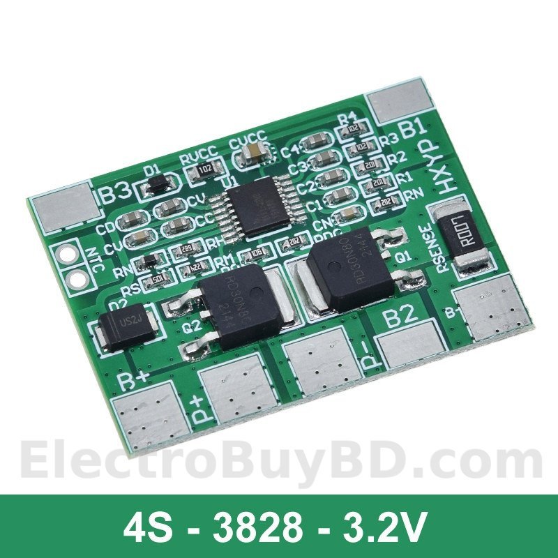 4S 3.2V/12.8V 8A Lifepo4 BMS