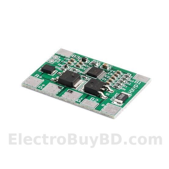 4S 15A 12.8V 18650 LiFePO4 Lithium Battery Charger BMS PCB Protection Board