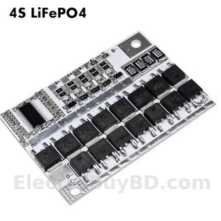 4S/5S 100A BMS 14.6V / 18.2V LiFePO4 & Ternary Lithium Battery Protection Circuit Board With Balancing BMS