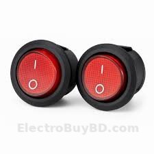 KCD-2 Pin Round ON OFF Switch