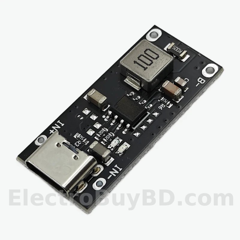 IP2312-100 QC 3.0 Type-C Fast Charging Board | 3A Lithium Battery 18650 Charging Module